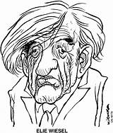 Wiesel Elie Holocaust Drawing Night Humble Nobility Survivor Getdrawings Drawings Japan Times sketch template