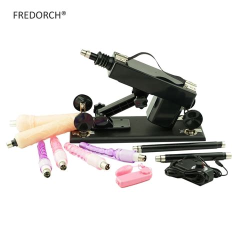 fredorch sex machine for women 6 dildos 2 extension rods automatic