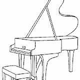 Pianos Colorear Cola Pueda Aprender Aporta Deseo Utililidad Motivo Pretende Compartan Disfrute sketch template