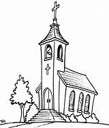 Church Drawing Building Getdrawings sketch template
