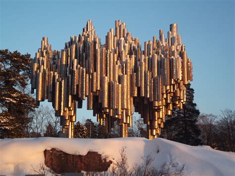 sibelius monument finlande europe
