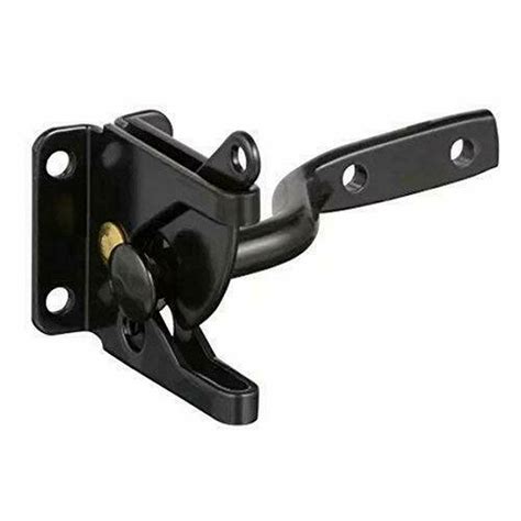 automatic  locking gate latch  wooden fence gate door metal
