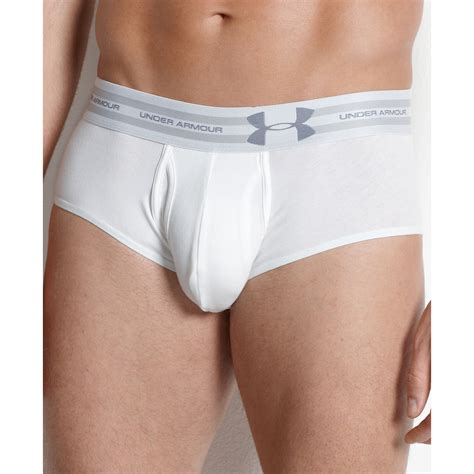 lyst under armour charged cotton sport brief in white for men