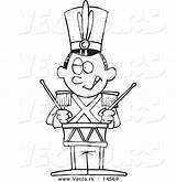 Cartoon Coloring Tin Soldier Vector Outline Drum Drumming Pages Set Drawings Drummer Ron Leishman Nsync Printable Royalty Template Getcolorings Animal sketch template