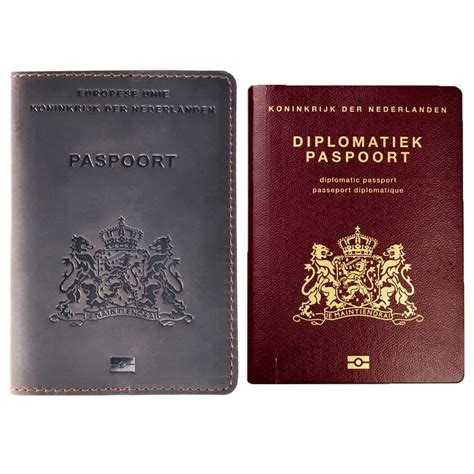 arrivals genuine leather passport cover  netherlands dutch credit card holder holland