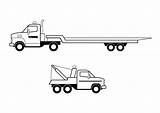 Camiones Flatbed Camion Lastwagen Kleurplaat Malvorlage Trucking Kleurplaten Patonas Dibujr Stampare Educima Nicepng Herunterladen sketch template