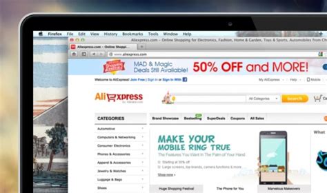 alibaba refocuses  aliexpress site   global shopping marketplace