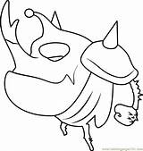 Larva Coloring Pages Cartoon Color Coloringpages101 Popular sketch template