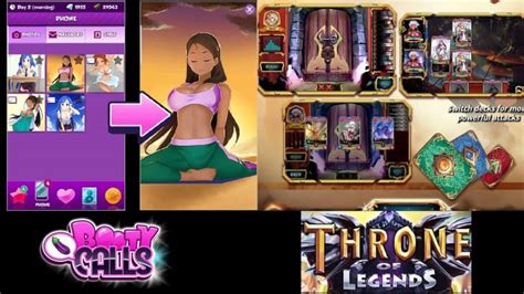 nutaku opens pre registrations for booty calls and throne of legends