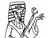 Faraone Arrabbiato Colorare Acolore Disegno Utente Registrato sketch template