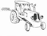 Coloring Pages Tractor Printable Trailer Print John Deere Kids Coloring4free Old Lawn Mower Antique Farm Color Drawing Getdrawings Getcolorings Combine sketch template
