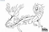 Sisu Dragon Drache Letzte Drachen Letzten sketch template