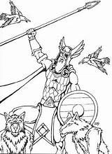 Odin Coloring Pages Armour Under Norse Viking Norway Drawing Countries Print Colouring Mythology History Printable Drawings Deviantart Vikings Fjord Norwegian sketch template