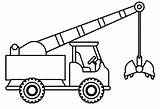 Crane Coloring Truck Pages Fun Cartoon Kids Printable Realistic Coloringpagesfortoddlers Sheets Version Boys Cranes sketch template