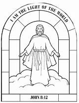 Lds Coloring Pages Jesus Light Choose Printable Easter Church Board Sheets Bible sketch template