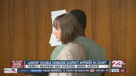 Lamont Double Homicide Suspect Appears In Court Youtube