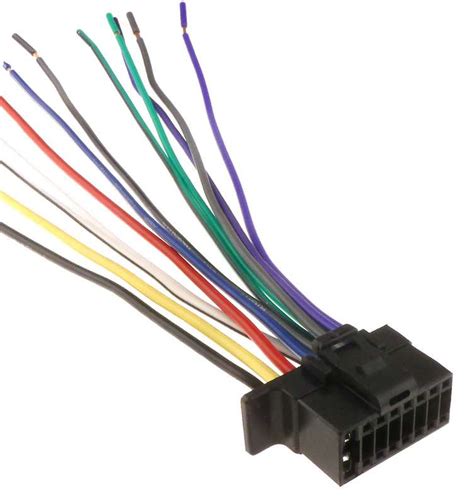 sony  pin radio wire harness car audio stereo power plug  clip   ebay