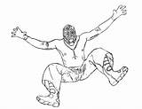 Mysterio Lucha Luchador Lesnar Brock Misterio Pintar Kolorowanka Wrestler Obrazku Kane Getcolorings Zjednoczonych Meksyku Niebezpieczny Uprawia Popularny Pochodzi Zapasy Mężczyzna sketch template