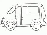 Van Coloring Pages Printable Getcoloringpages Bus Vw Chevy sketch template