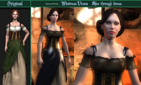 Tw1 Vesna See Through Dress And Retexture At The Witcher