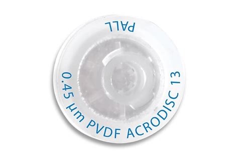 waters corp acrodisc syringe filter pvdf  mm  um protein