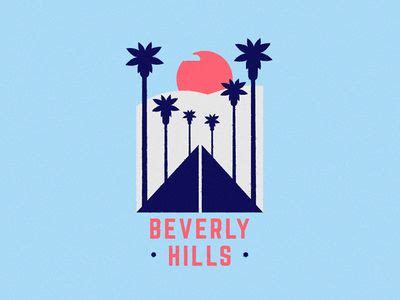 beverly hills beverly hills hill logo visual communication design logo branding logo