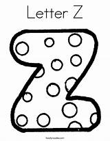 Letra Colorir Zz Noodle Twisty Carta Alfabeto Twistynoodle Categorias Julilu Escolares sketch template