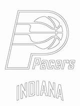 Pacers sketch template