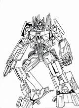 Transformers Coloring Pages Cool Printable Kids sketch template