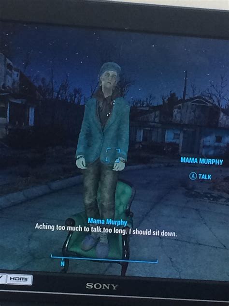 Sit The Fuck Down Then You Old Hag Fo4
