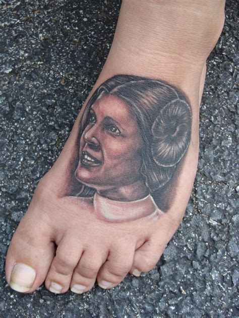 Princess Leia Tattoo By Danktat On Deviantart