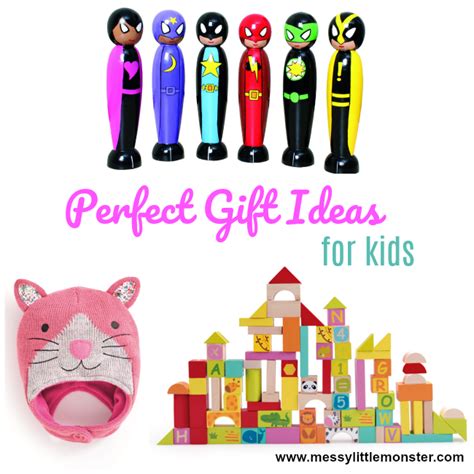 perfect gift ideas  kids messy  monster