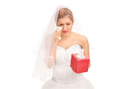 Unhappy Bride Crying Stock Image Image Of Sadness Woman