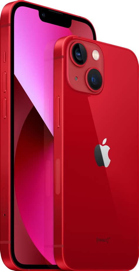 カメラ 新品 iphone 13 128gb product red apple のサイズ