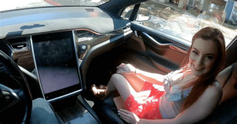 Couple Film Sex Scene Inside Self Driving Tesla Model X Metro News