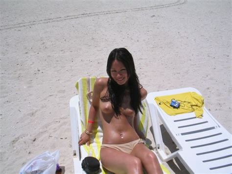 trulyasians filipina topless at beach resort 047