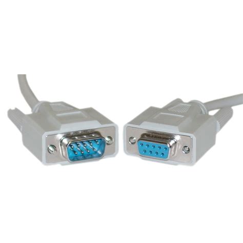 ft serial extension cable db male  female