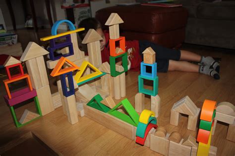 block building skills activity  young kids