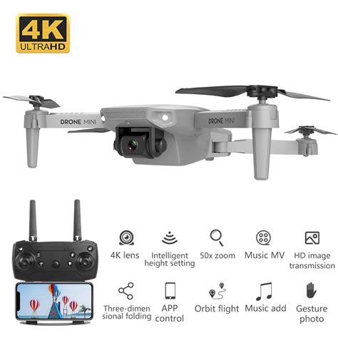 drone  pro  selfie wifi fpv  dual camera height  foldable quadrotor dron p hd