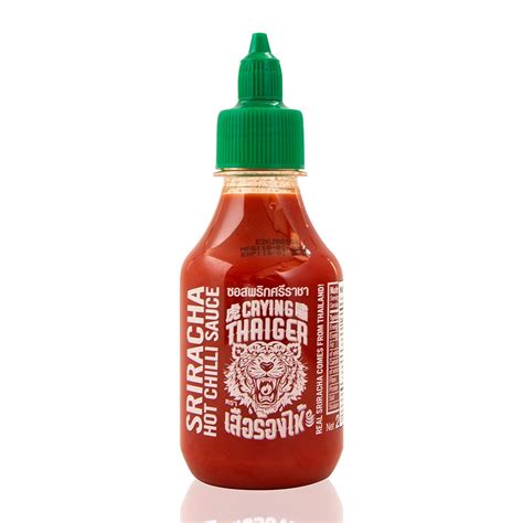 amazoncom crying thaiger sriracha hot chilli sauce ml grocery gourmet food