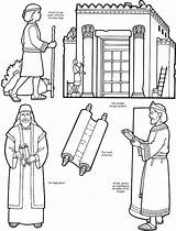King Joash Josiah Crafts Christianity Lds sketch template