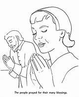 Praying Blessings Pilgrims Ratings sketch template