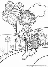 Coloring Pages Printable Girl Girls Kids Popular Groovy sketch template
