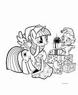 Coloring Twilight Sparkle Christmas Pony Pages Little Play Online Gamesmylittlepony sketch template