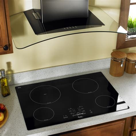 whirlpool  built  electric cooktop   induction burners story lee furniture