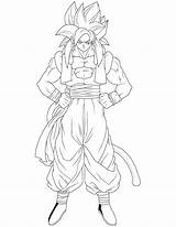 Gogeta Ssj4 Vegeta Goku Ss4 Dragonball Colorier Dbz Epic Sketchite Popular Tattos Coloringhome sketch template