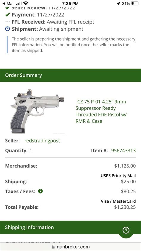 purchased   cz rczfirearms