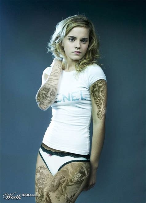 Tattoo Designs Sayings Emma Watson Tattoo