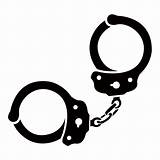 Handcuffs Cuffs Restraints Police Stickman Iconfinder Policeman sketch template