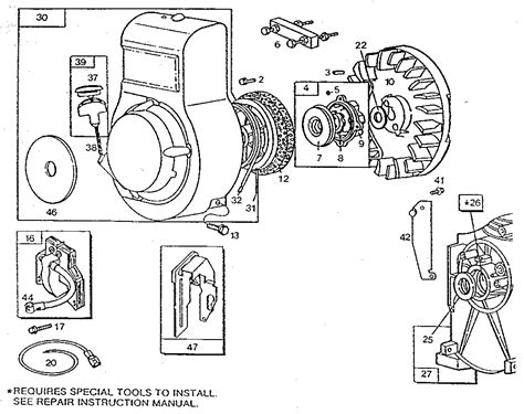 briggs  stratton starter wiring diagram